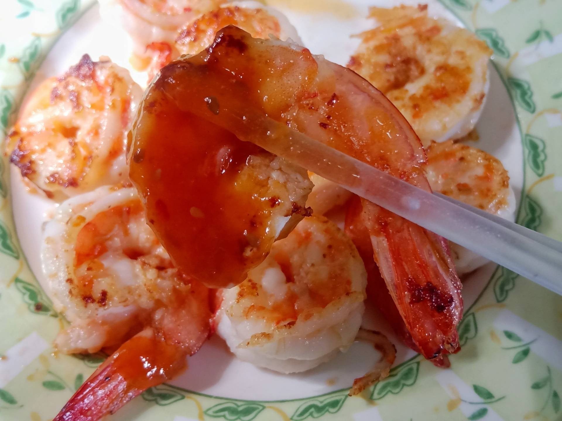 กุ้งย่างเนย 🍤