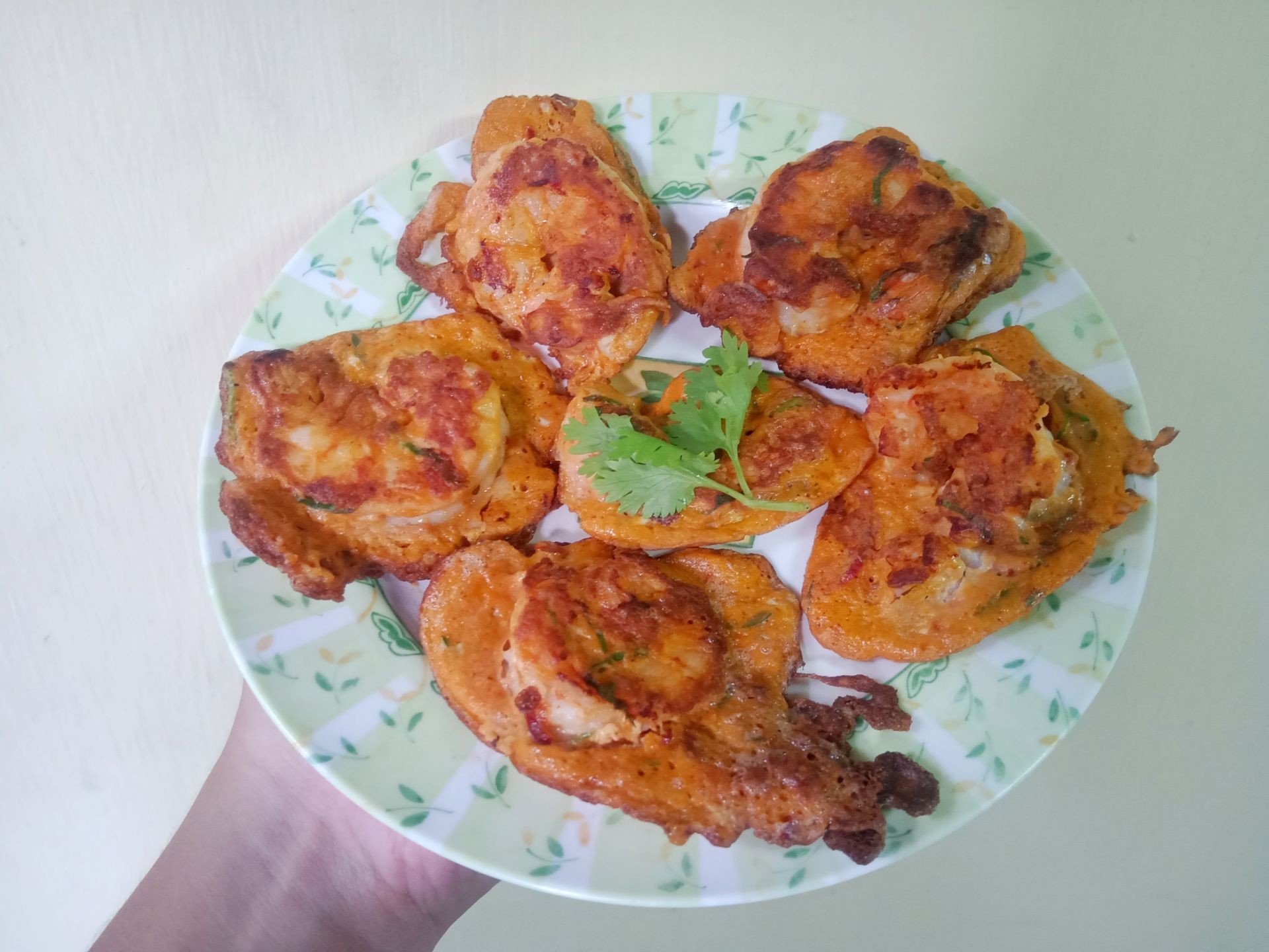 กุ้งทอดพริกแกง