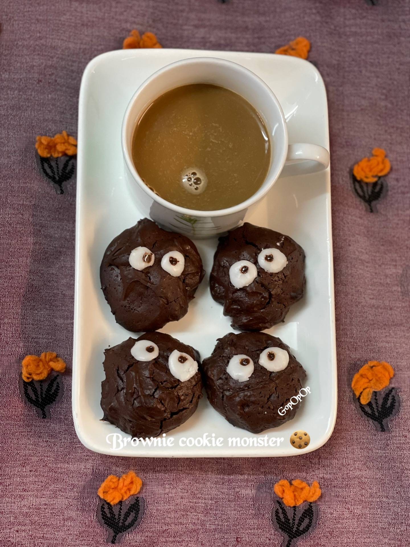 Brownie Cookies Monster 🍪