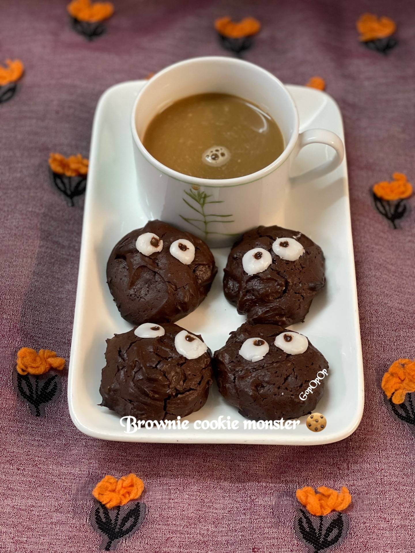 Brownie Cookies Monster 🍪