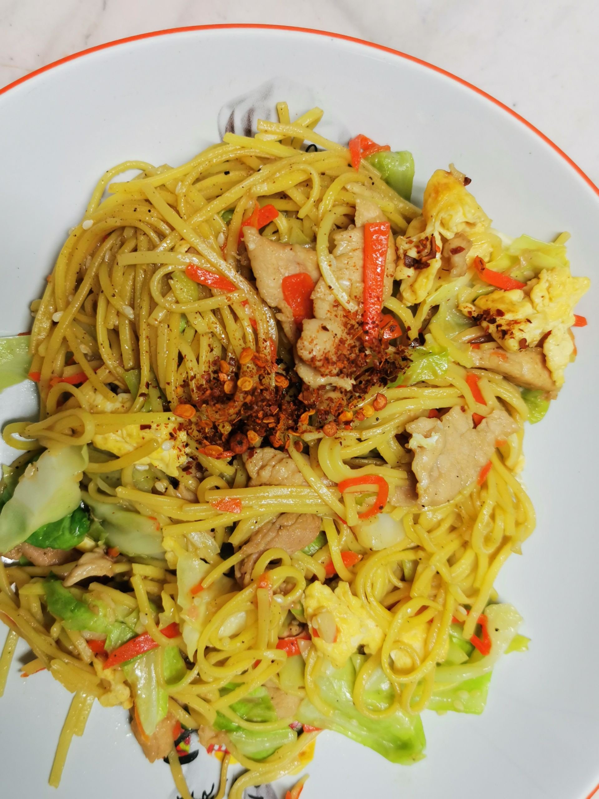 ผัดหมี่เบตง หมู