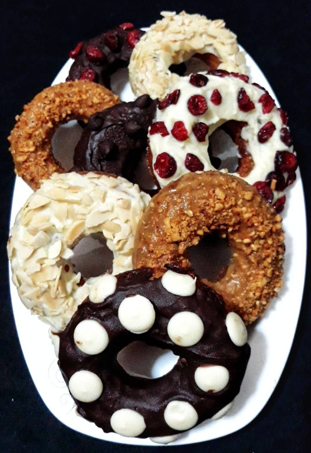 โดนัทคุกกี้ (ทอด)  Basic Cookie Doughnuts 