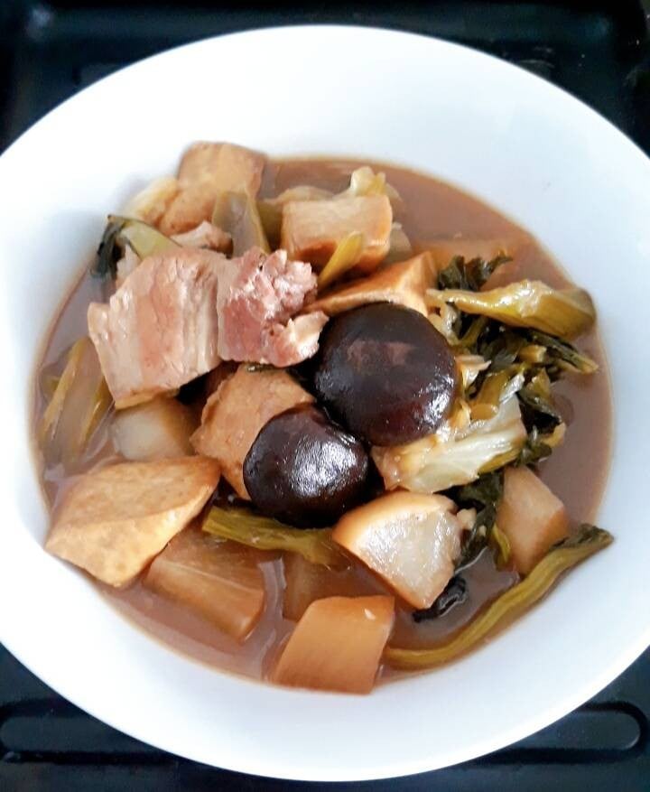 จับฉ่าย/ต้มจับฉ่าย/Jab Chai (Mixed Vegetable Stew)  