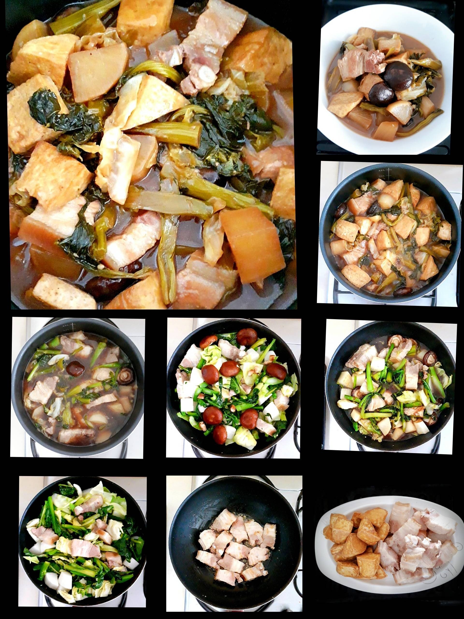 จับฉ่าย/ต้มจับฉ่าย/Jab Chai (Mixed Vegetable Stew)  