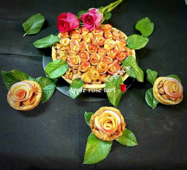 Apple rose Tart 🌹