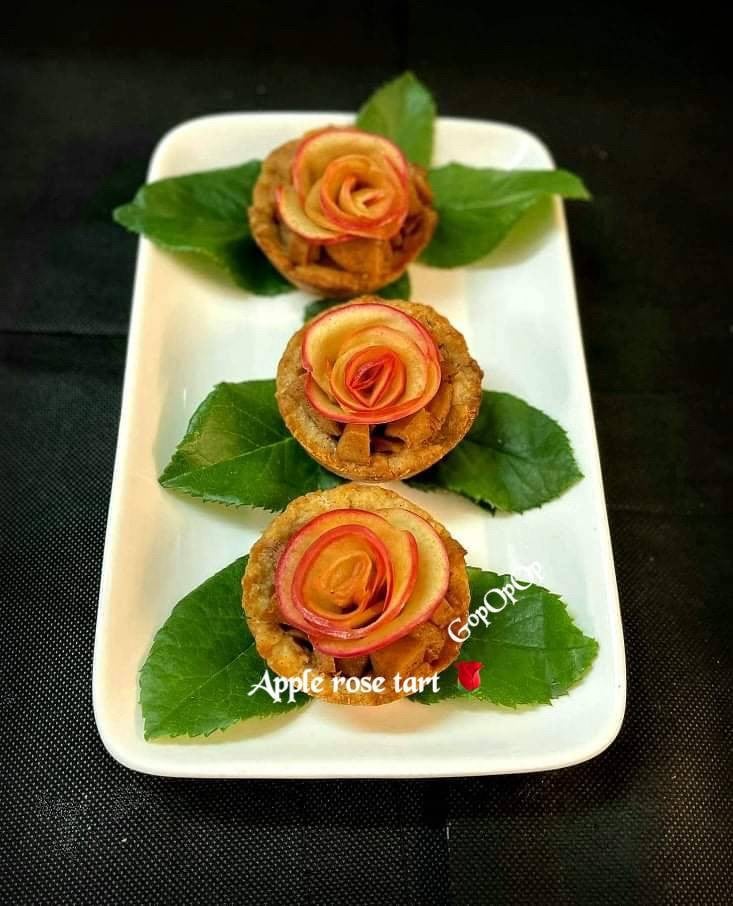 Apple rose Tart 🌹