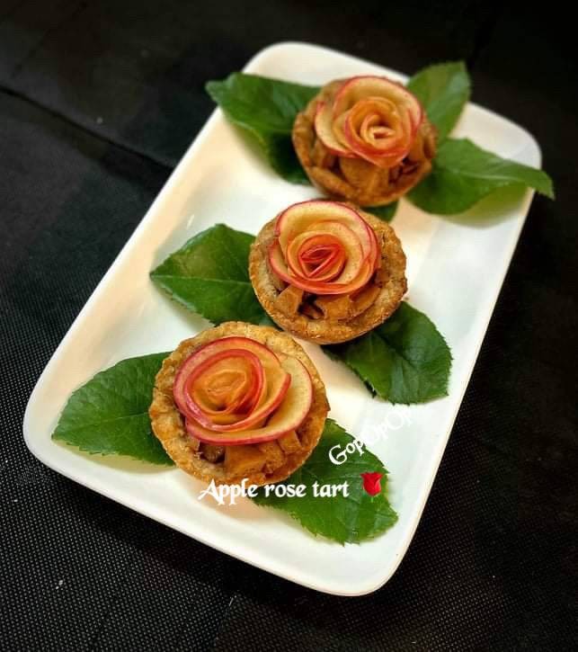 Apple rose Tart 🌹