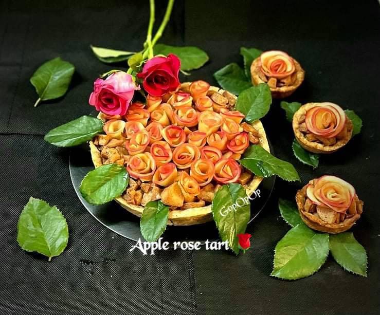 Apple rose Tart 🌹