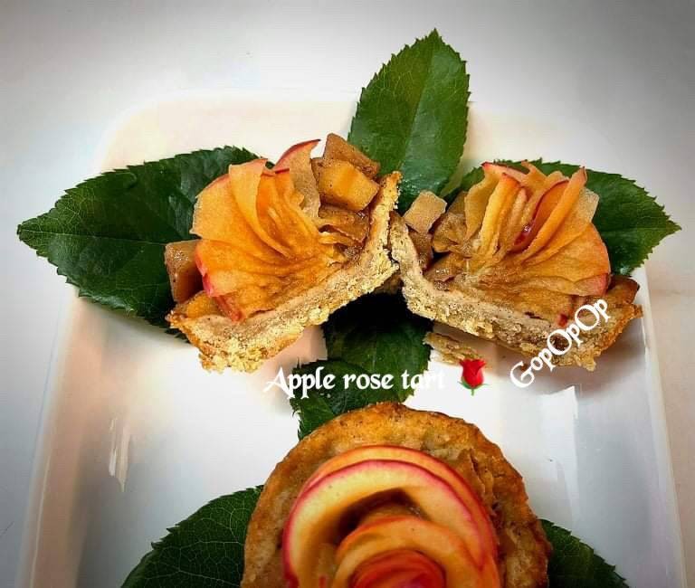 Apple rose Tart 🌹