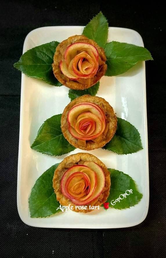 Apple rose Tart 🌹