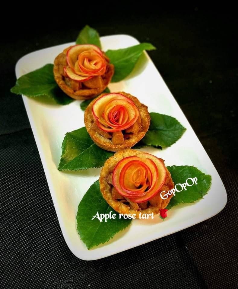 Apple rose Tart 🌹