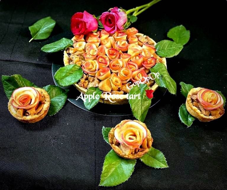 Apple rose Tart 🌹