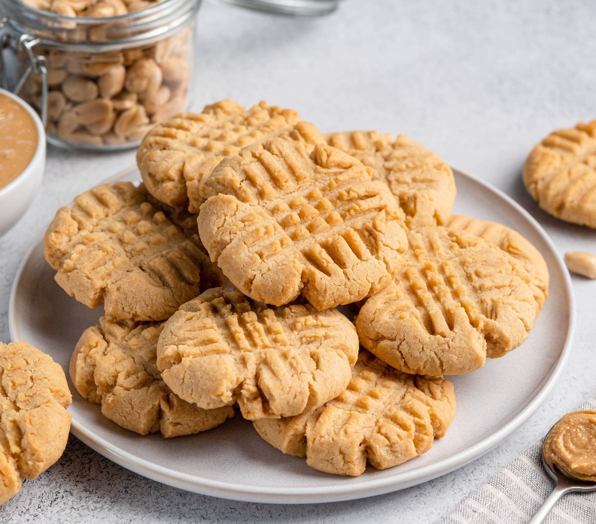 คุกกี้เนยถั่ว