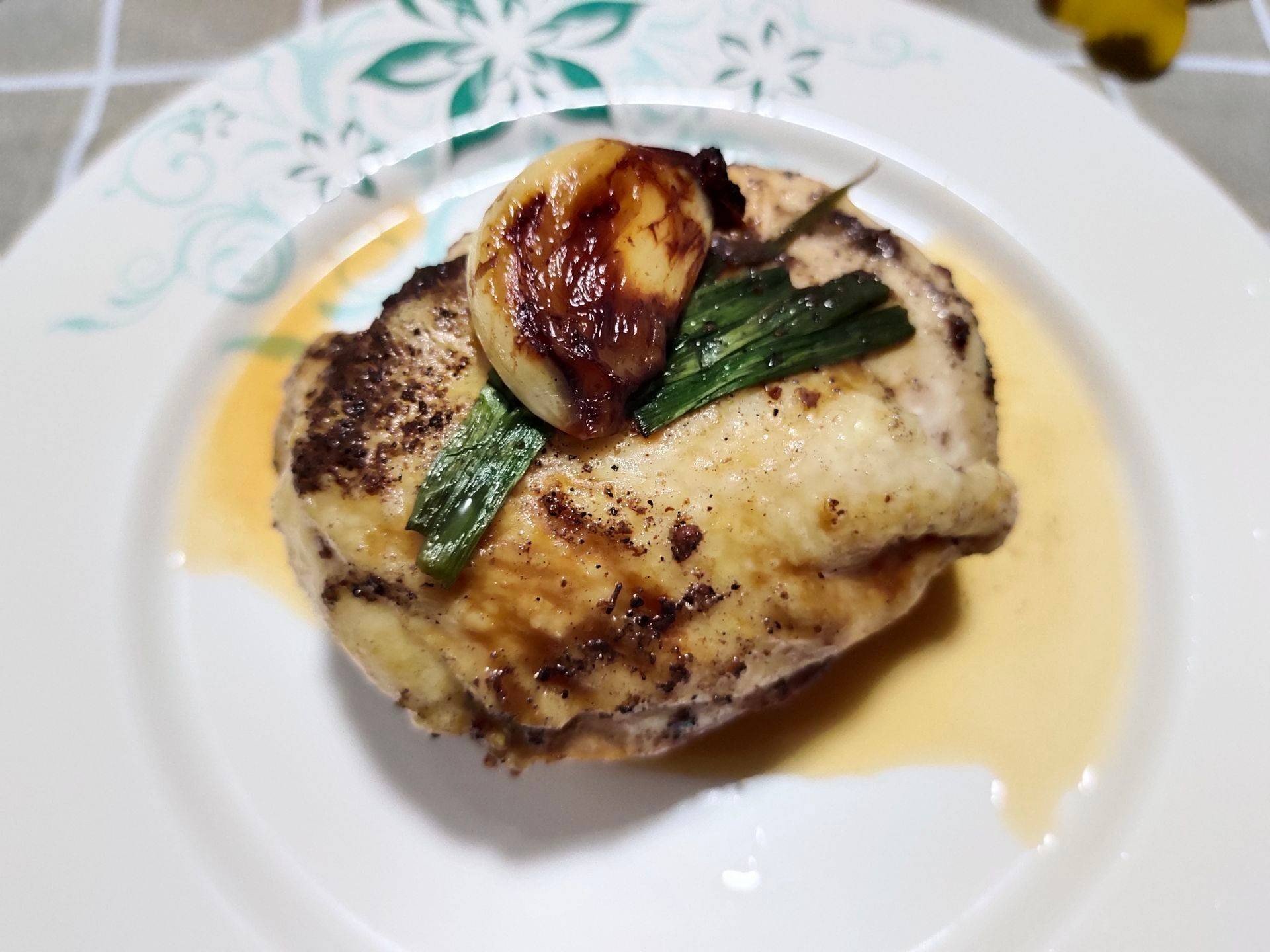 ไก่อบน้ำมันงา