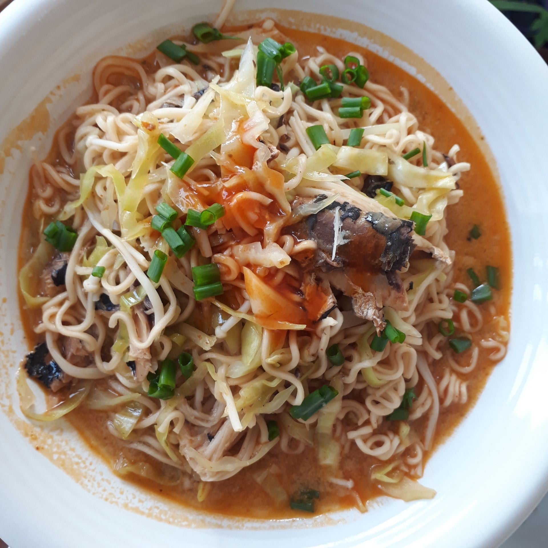 บะหมี่กึ่งฯ ต้มยำปลากระป๋อง