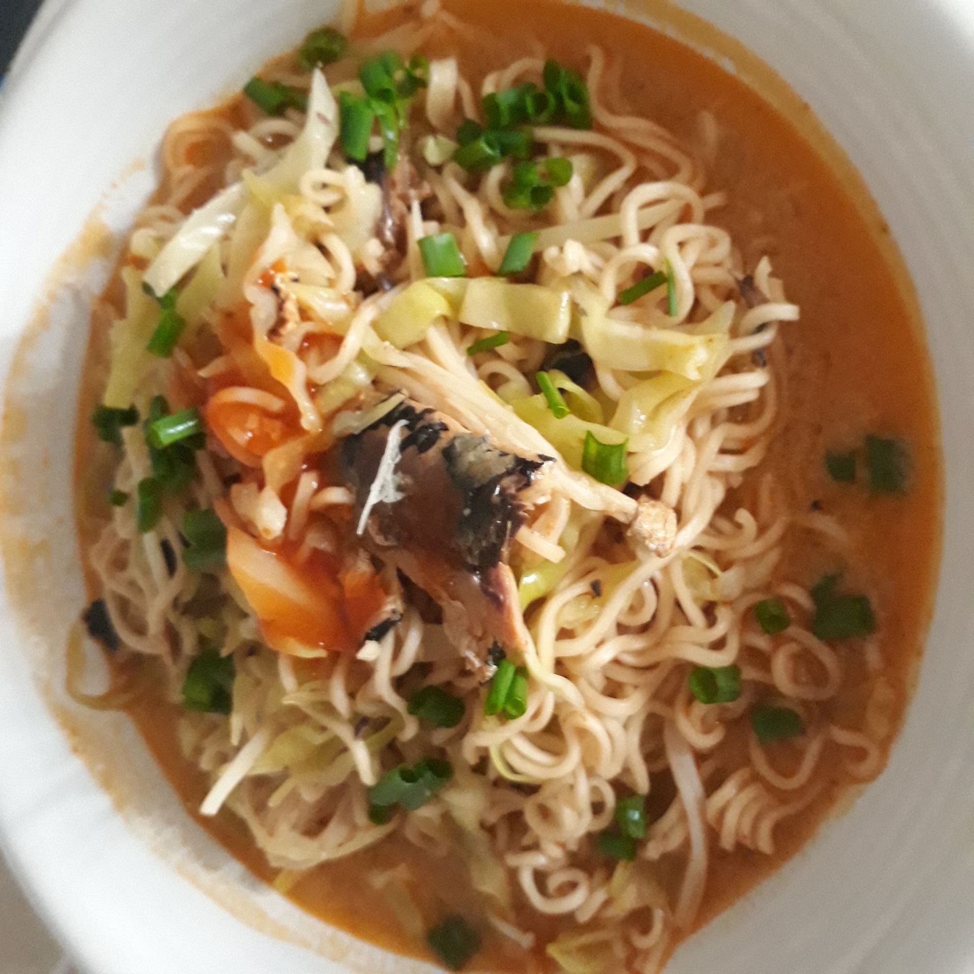 บะหมี่กึ่งฯ ต้มยำปลากระป๋อง