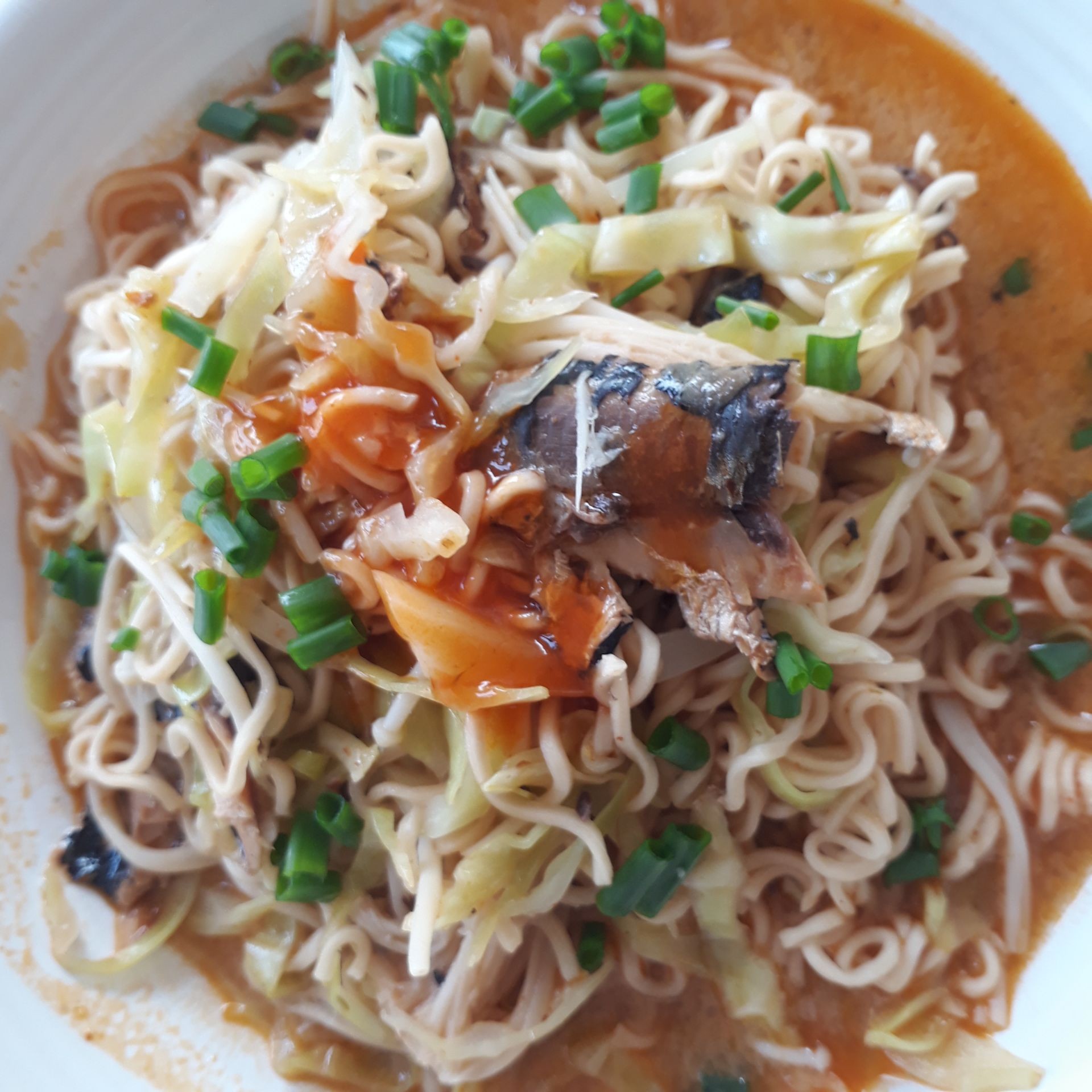 บะหมี่กึ่งฯ ต้มยำปลากระป๋อง
