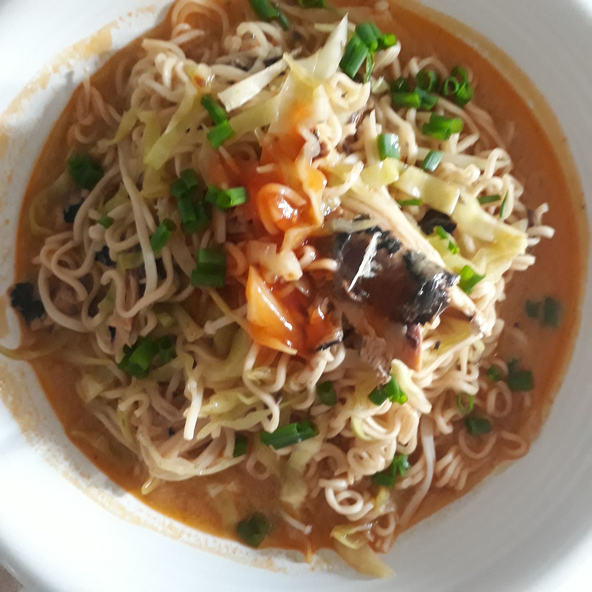 บะหมี่กึ่งฯ ต้มยำปลากระป๋อง