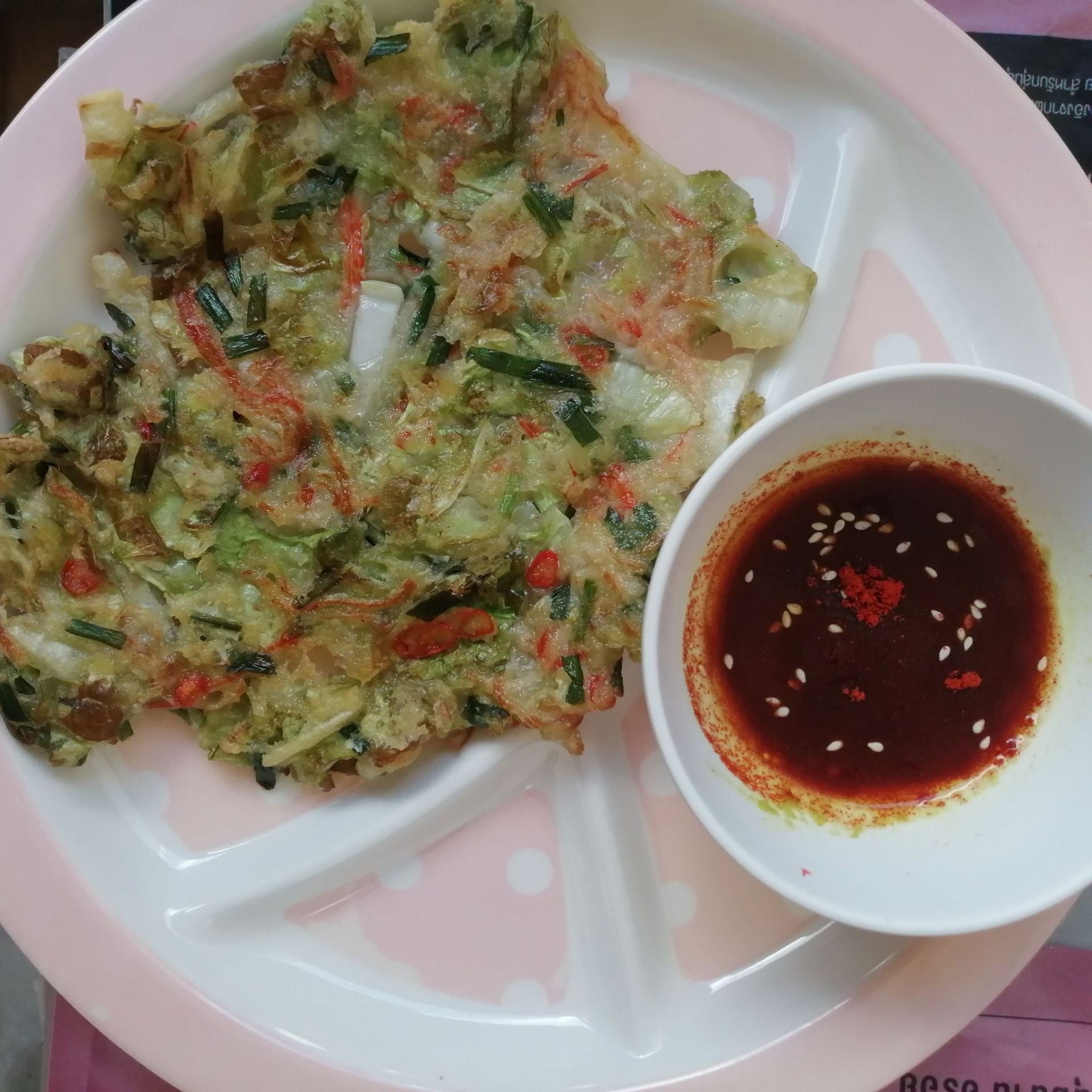 ผักกาดขาว แป้งทอด 🥦🍳🌮