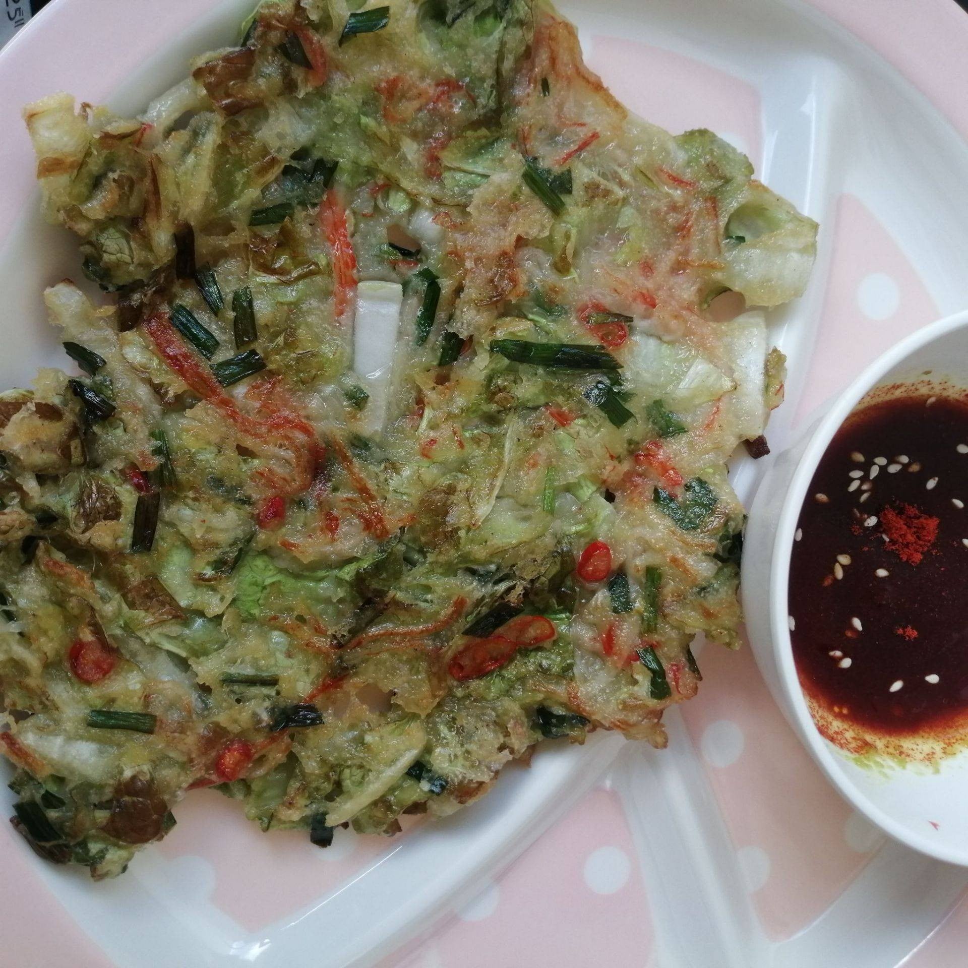 ผักกาดขาว แป้งทอด 🥦🍳🌮