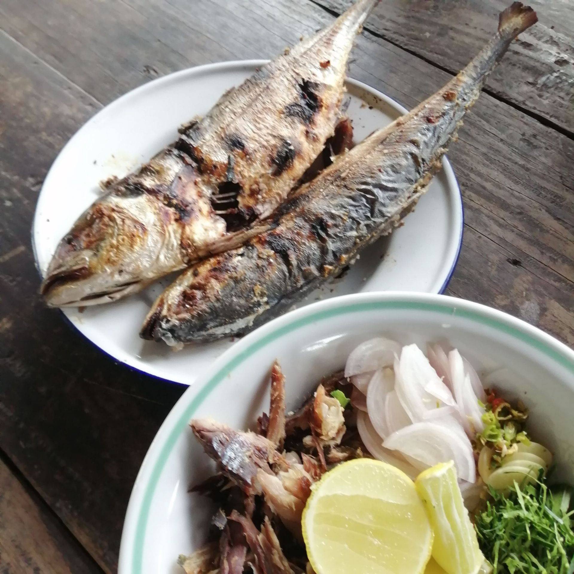ยำปลากุเลาย่าง 🐟🍳🥗