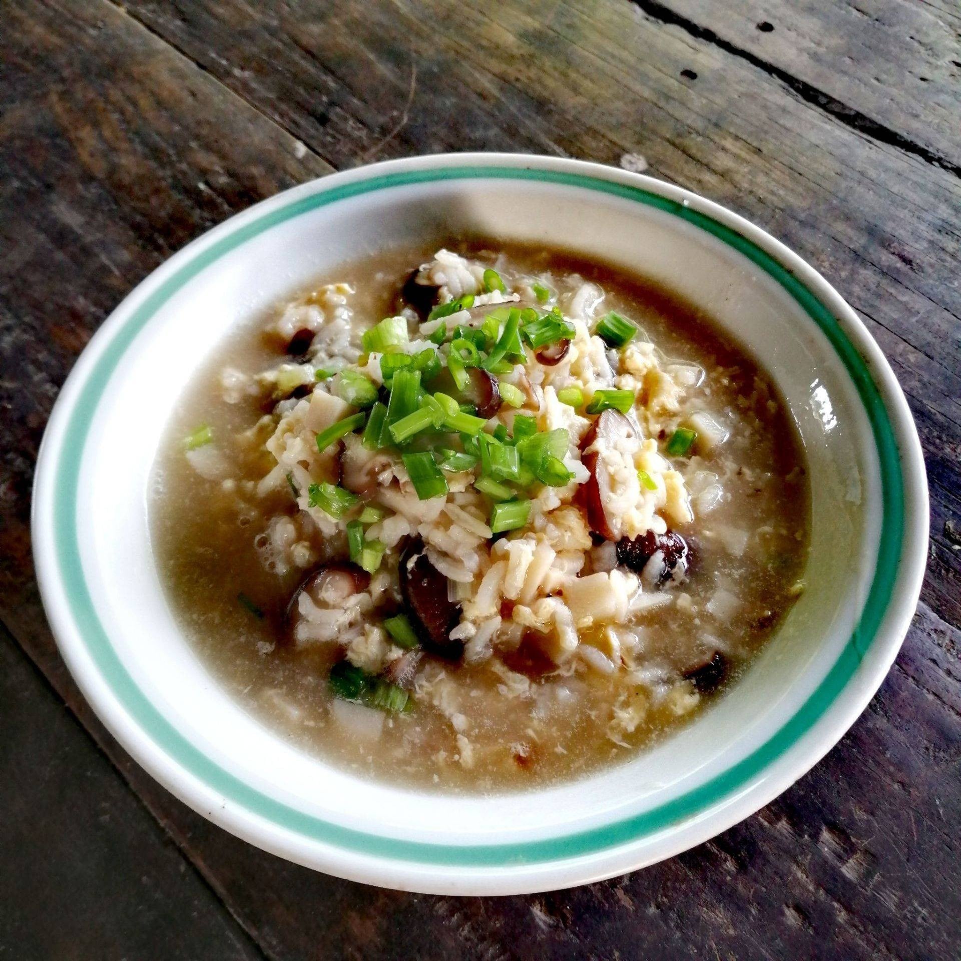 ข้าวต้มสหายเห็ด
🍜🍚🍄