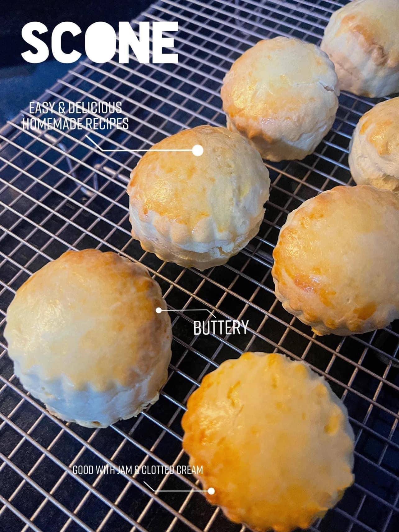 สโคน สูตรเด็ด สำหรับ Afternoon Tea