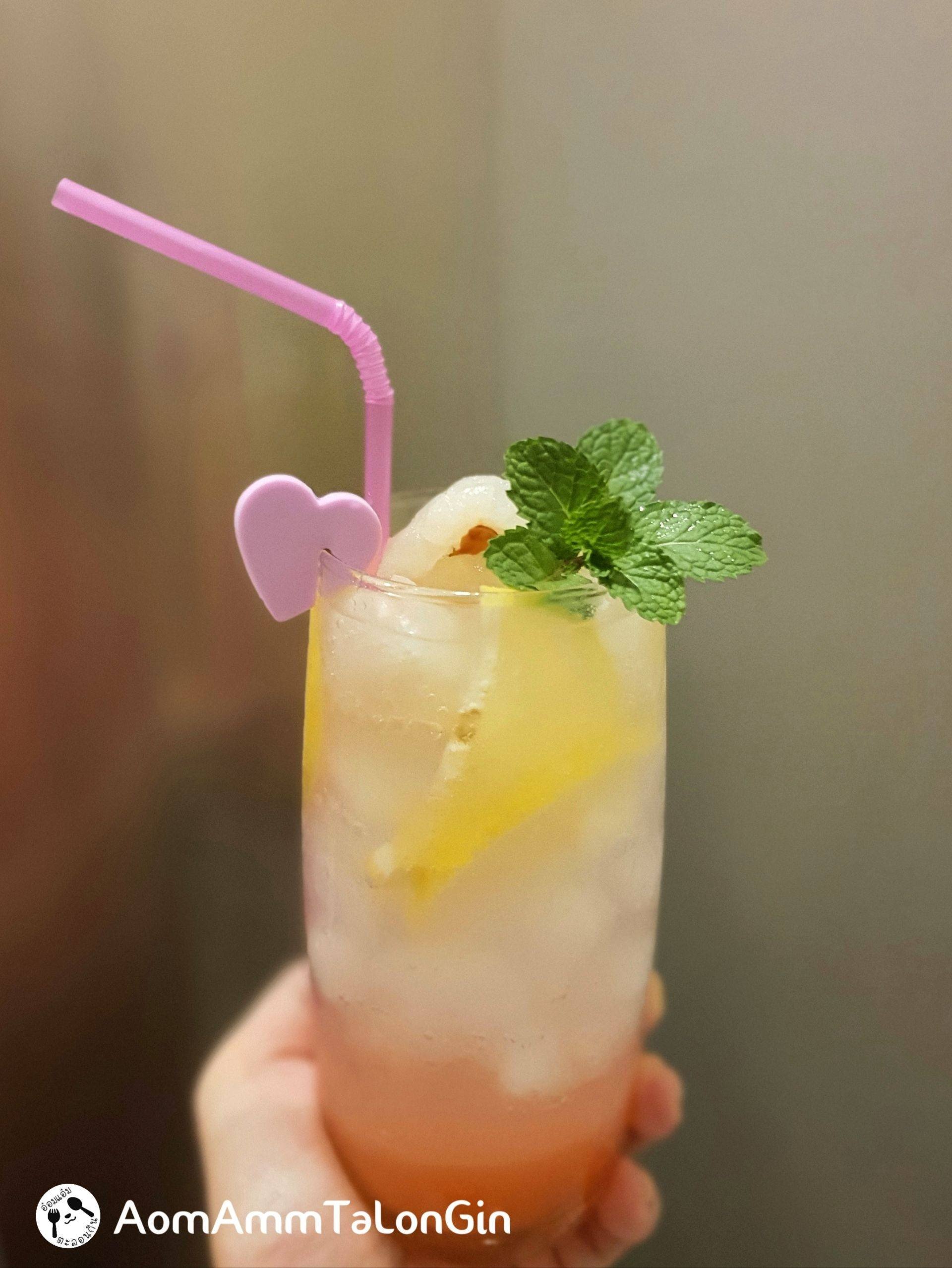 ลิ้นจี่เลมอนโซดา 🍋