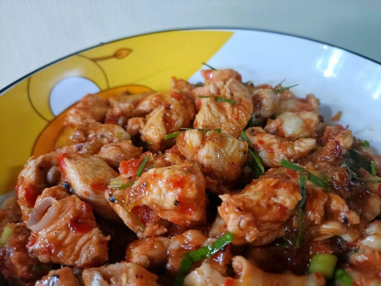 ไก่ผัดตะไคร้