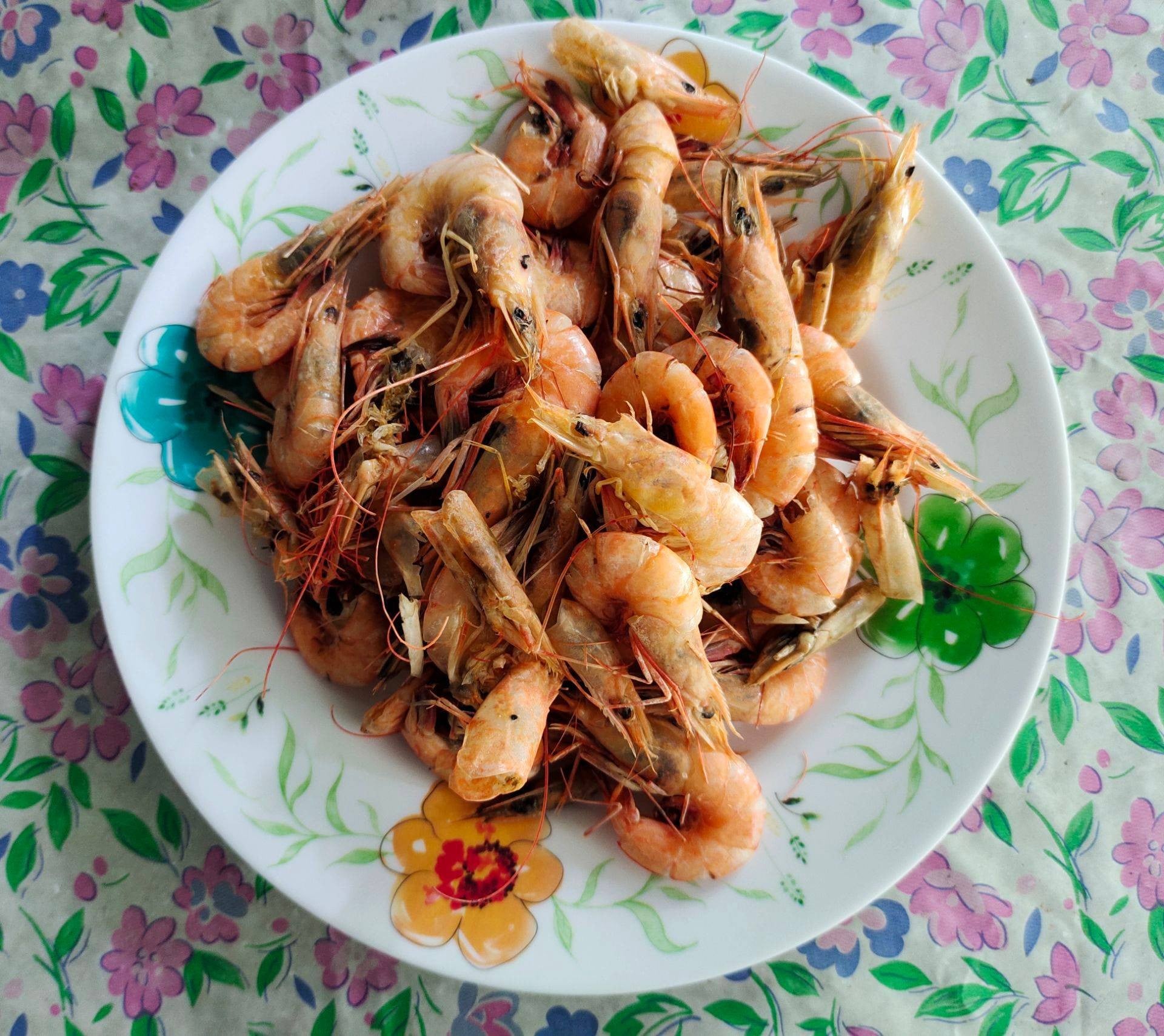 กุ้งคั่วเกลือ