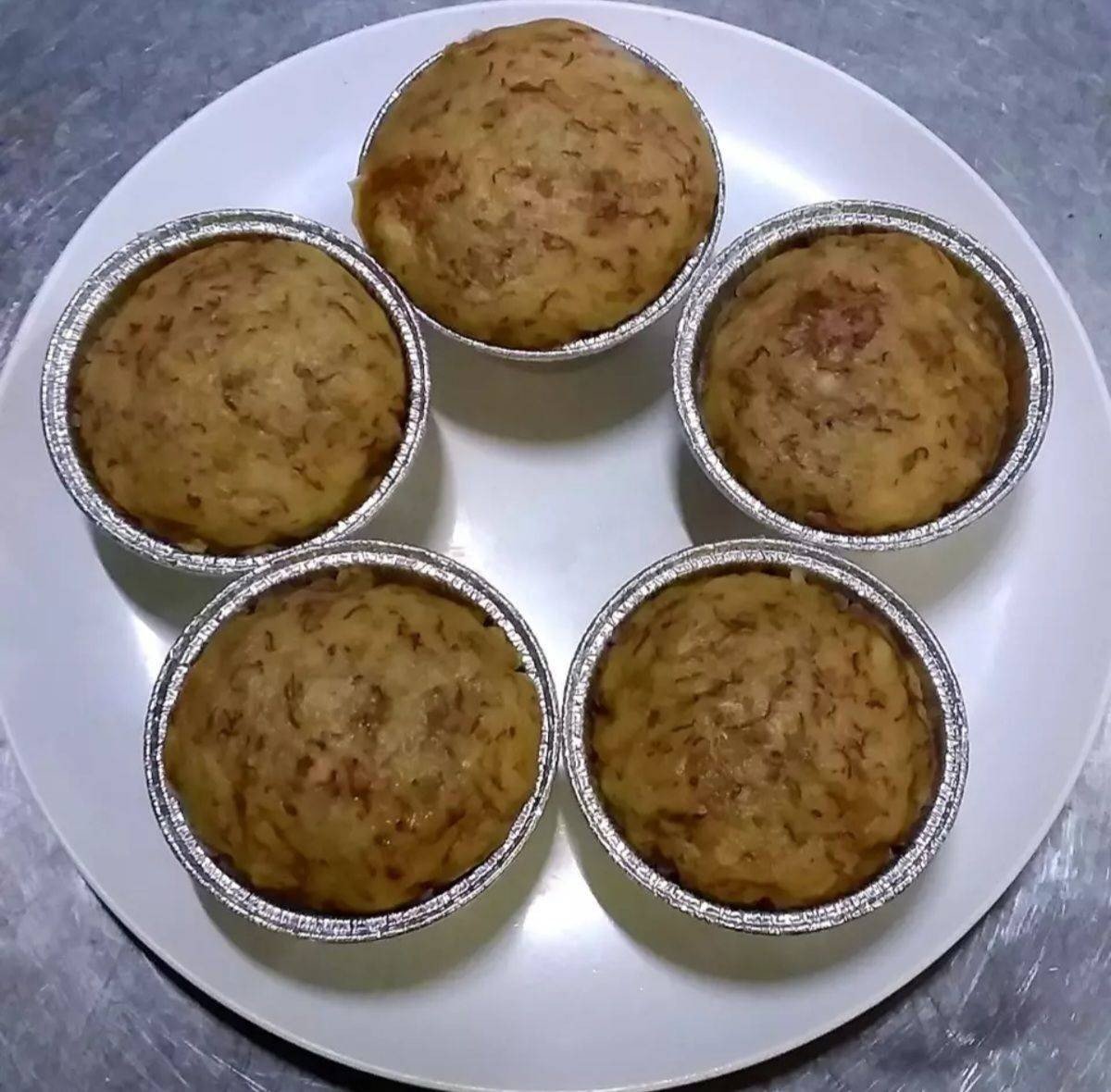 เค้กกล้วยหอมนึ่ง