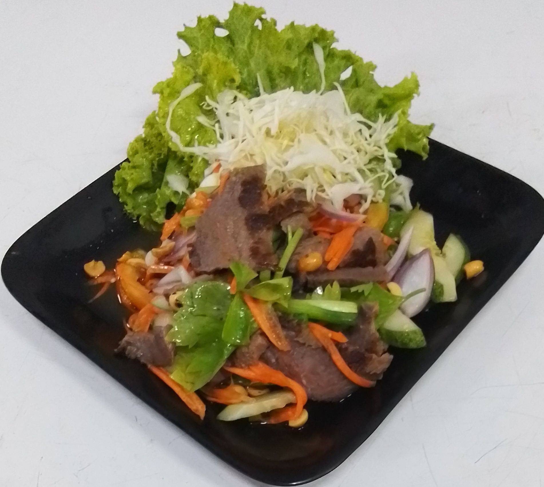 ยำเนื้อย่าง