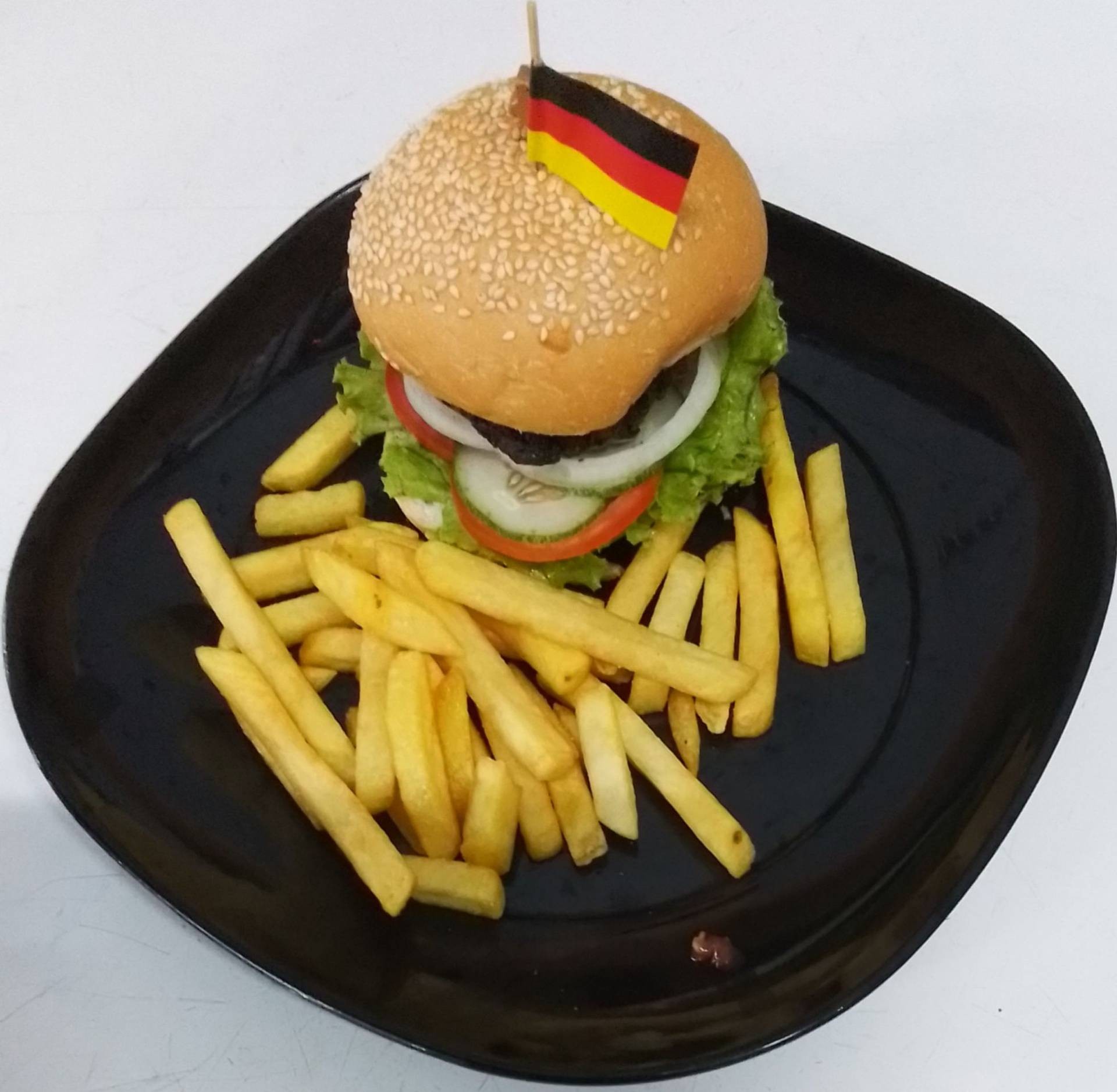 เบอร์เกอร์เนื้อ