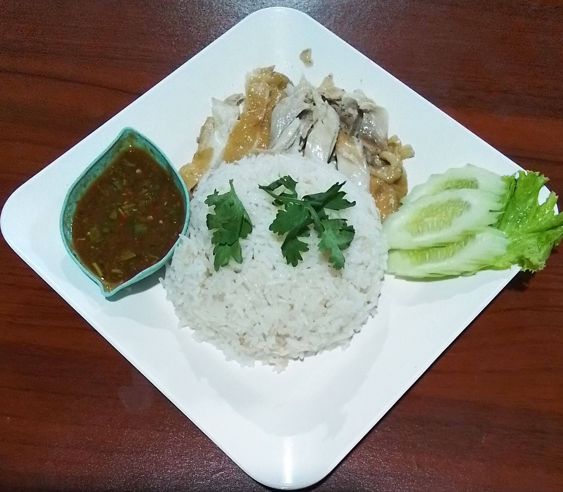 ข้าวมันไก่ต้ม