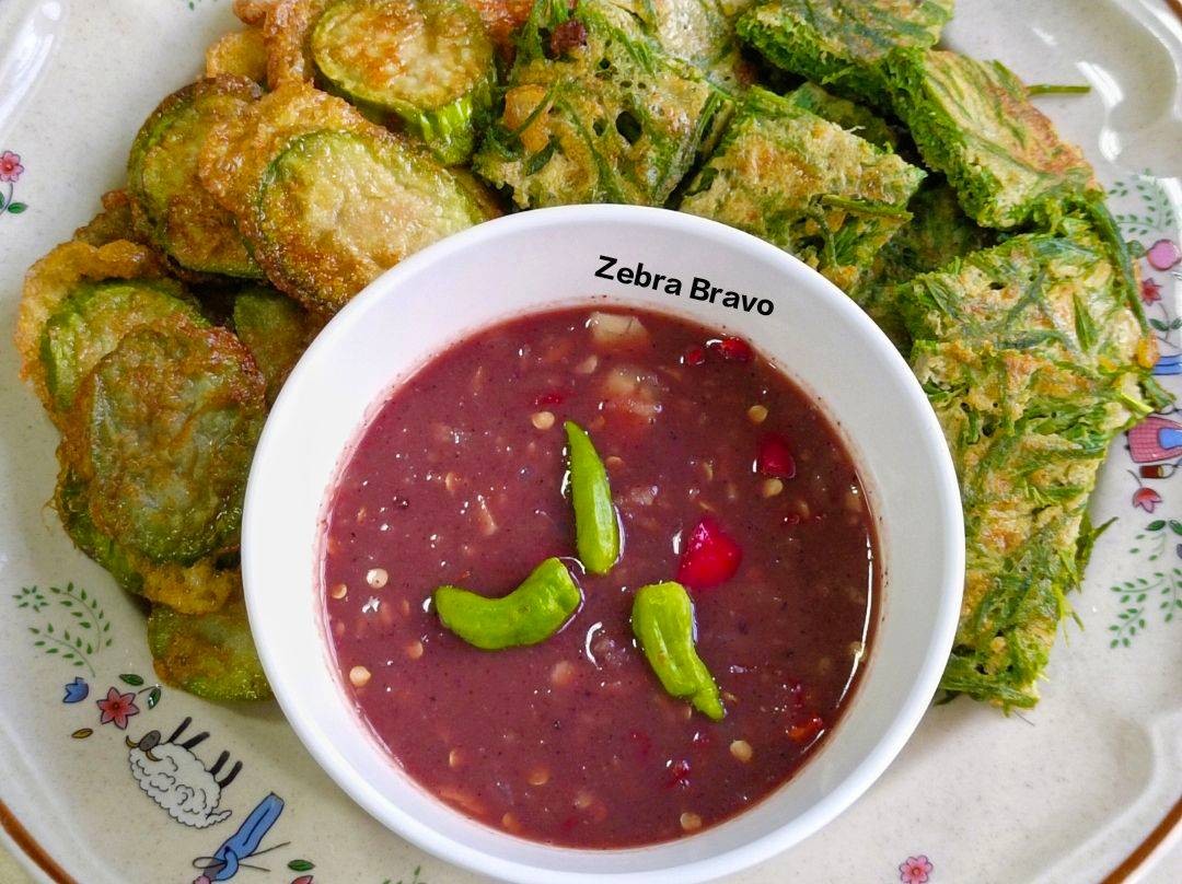 น้ำพริกกะปิสูตรใส่น้ำกระเทียมดอง