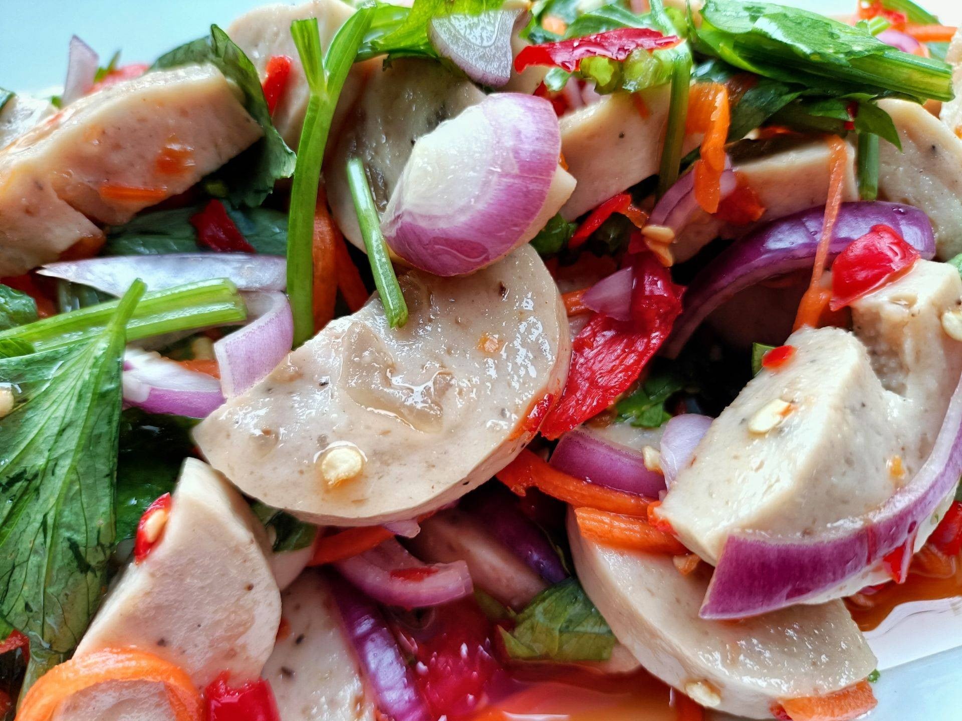 ยำหมูยอ #wongnaichef