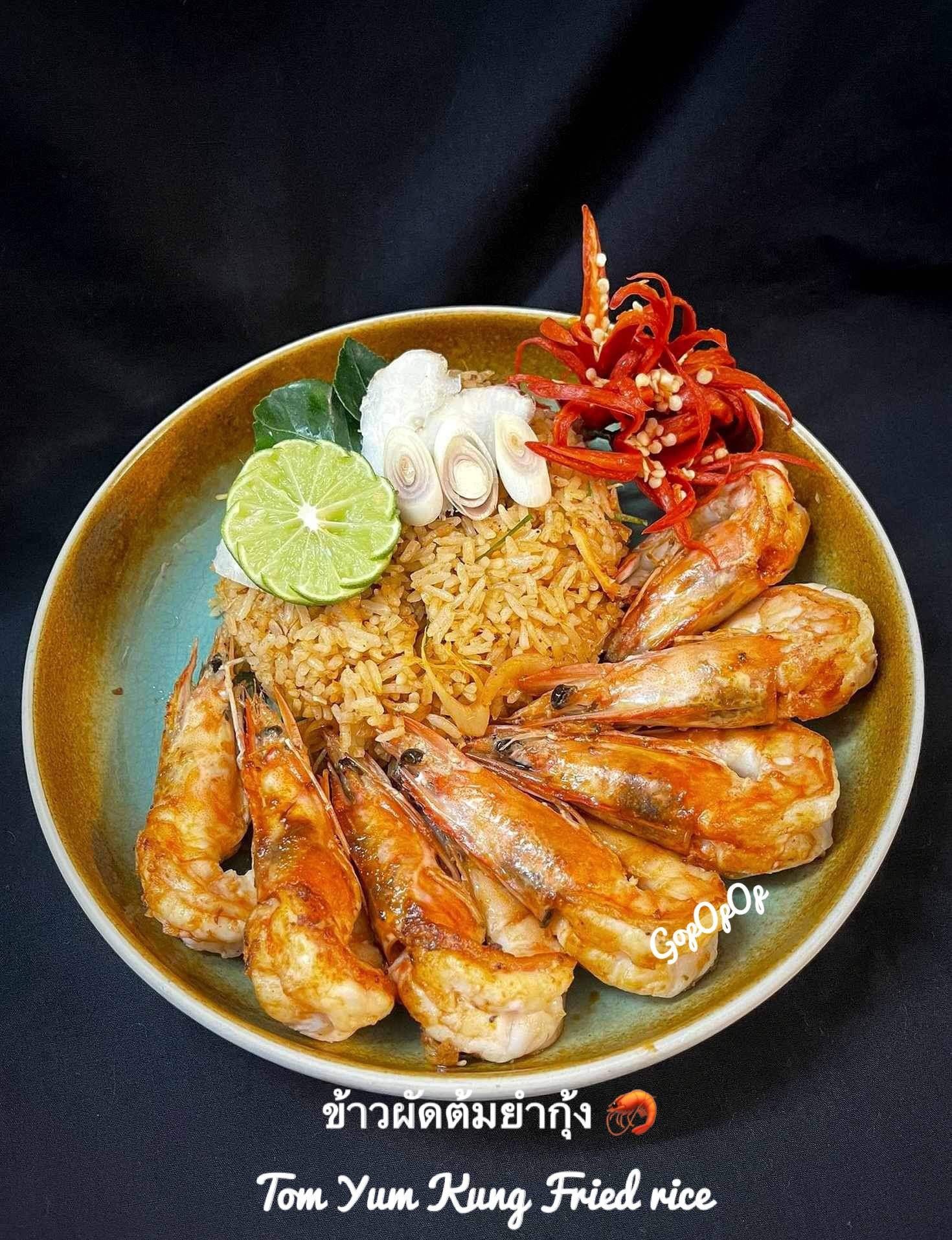 ข้าวผัดต้มยำกุ้ง 🦐 #Wongnaichef