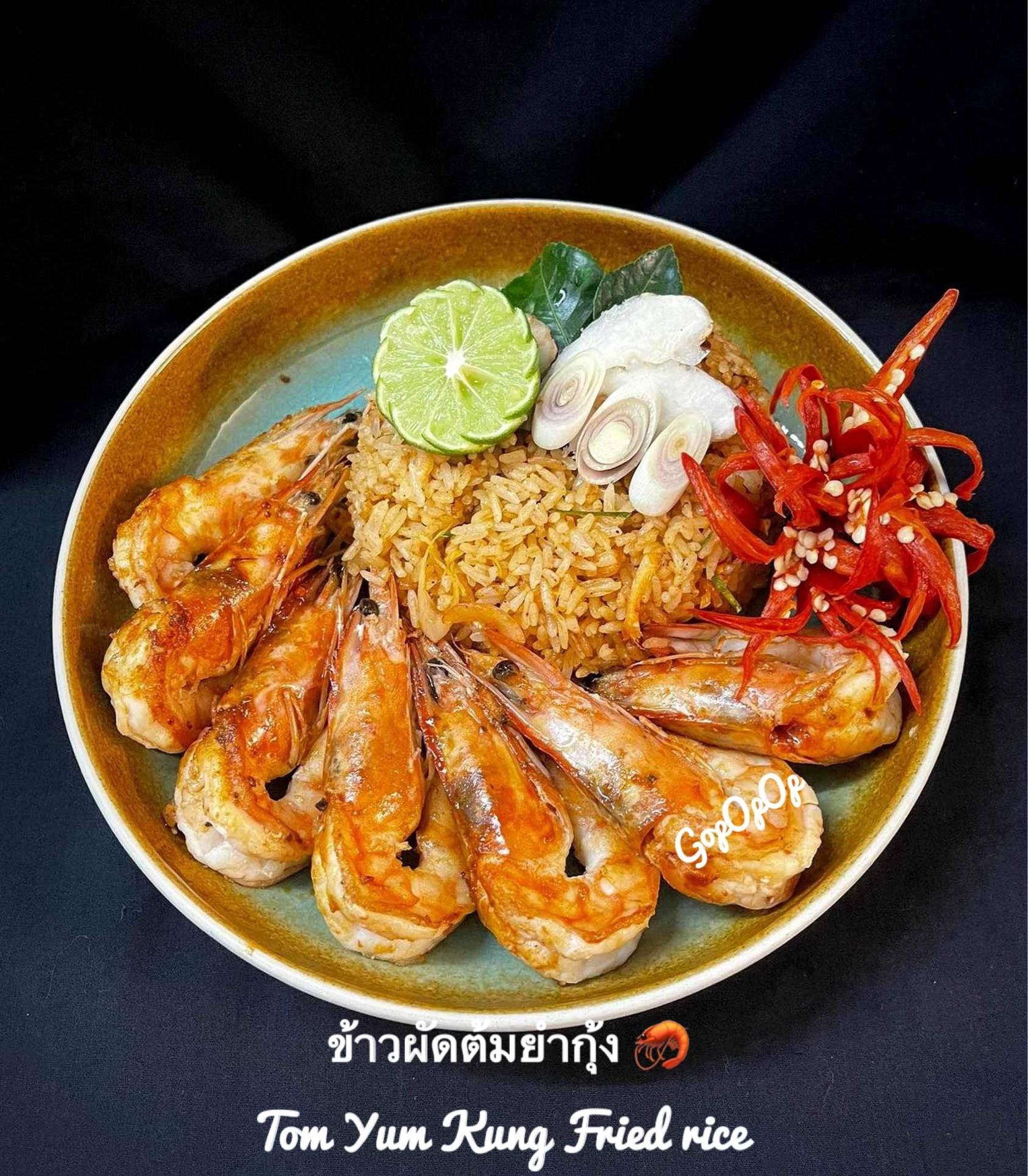 ข้าวผัดต้มยำกุ้ง 🦐 #Wongnaichef