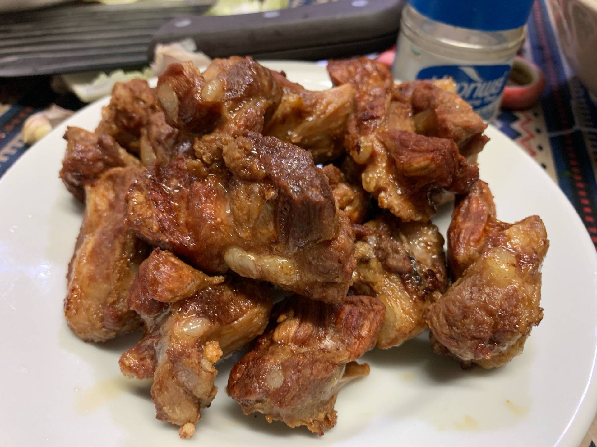 ซี่โครงอ่อนทอดเกลือ