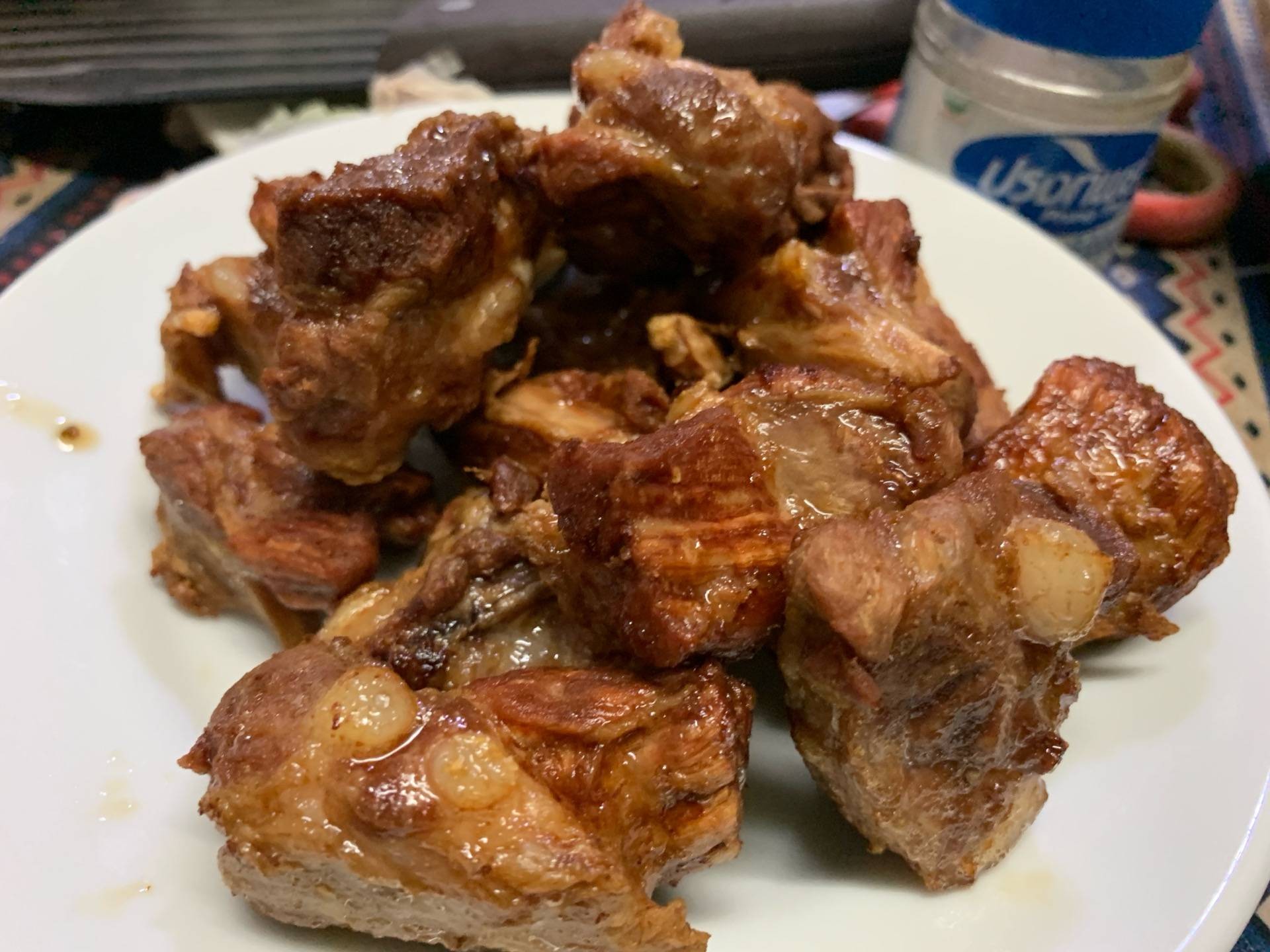 ซี่โครงอ่อนทอดเกลือ