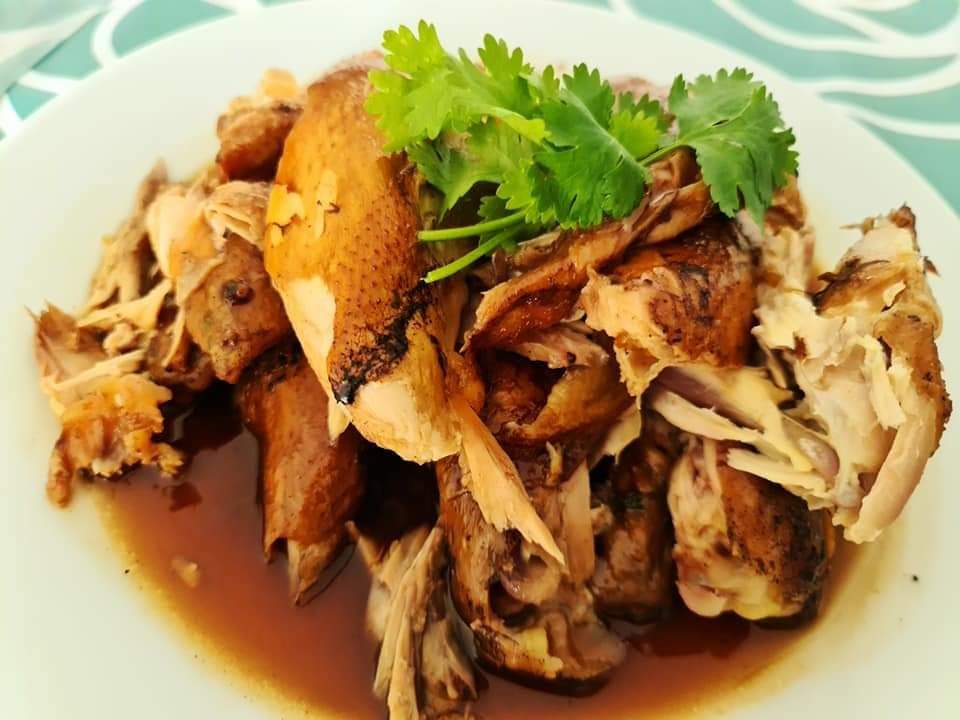 ไก่ต้มโค้ก #wongnaichef