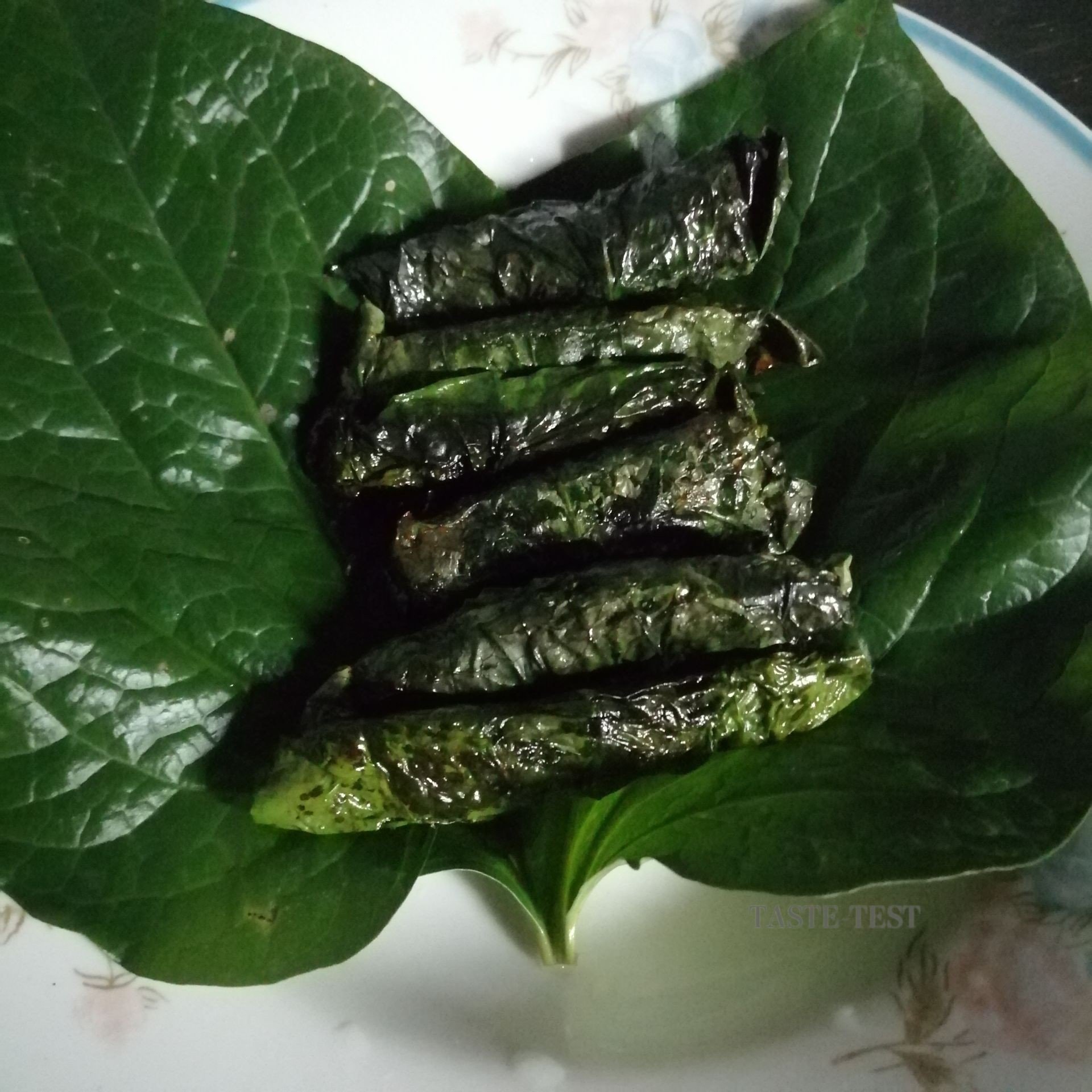 หมูสับห่อใบชะพลู