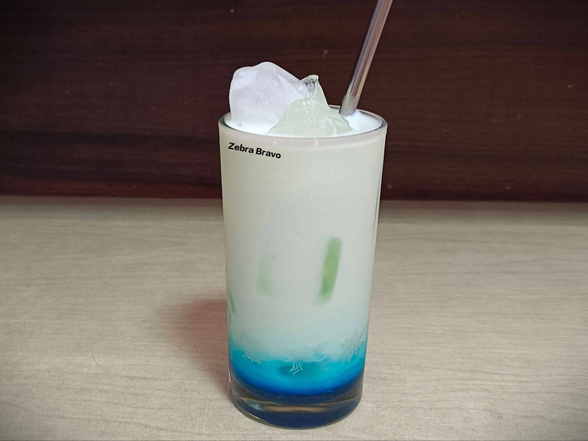 นมสีฟ้าบลูฮาวาย 💙