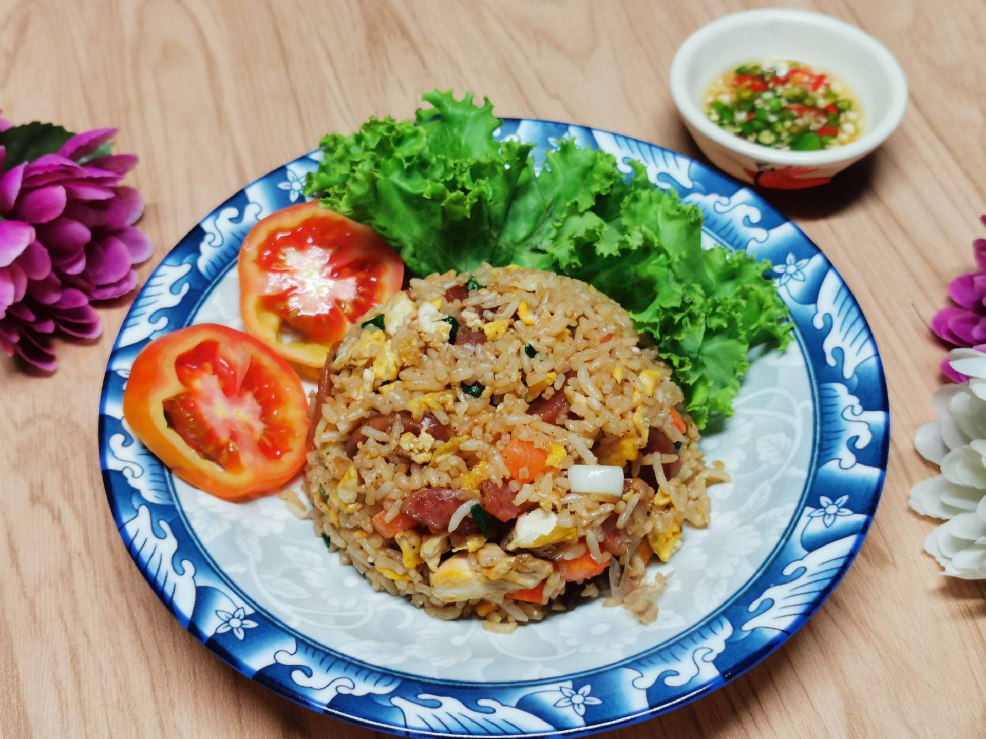 ข้าวผัดกุนเชียง