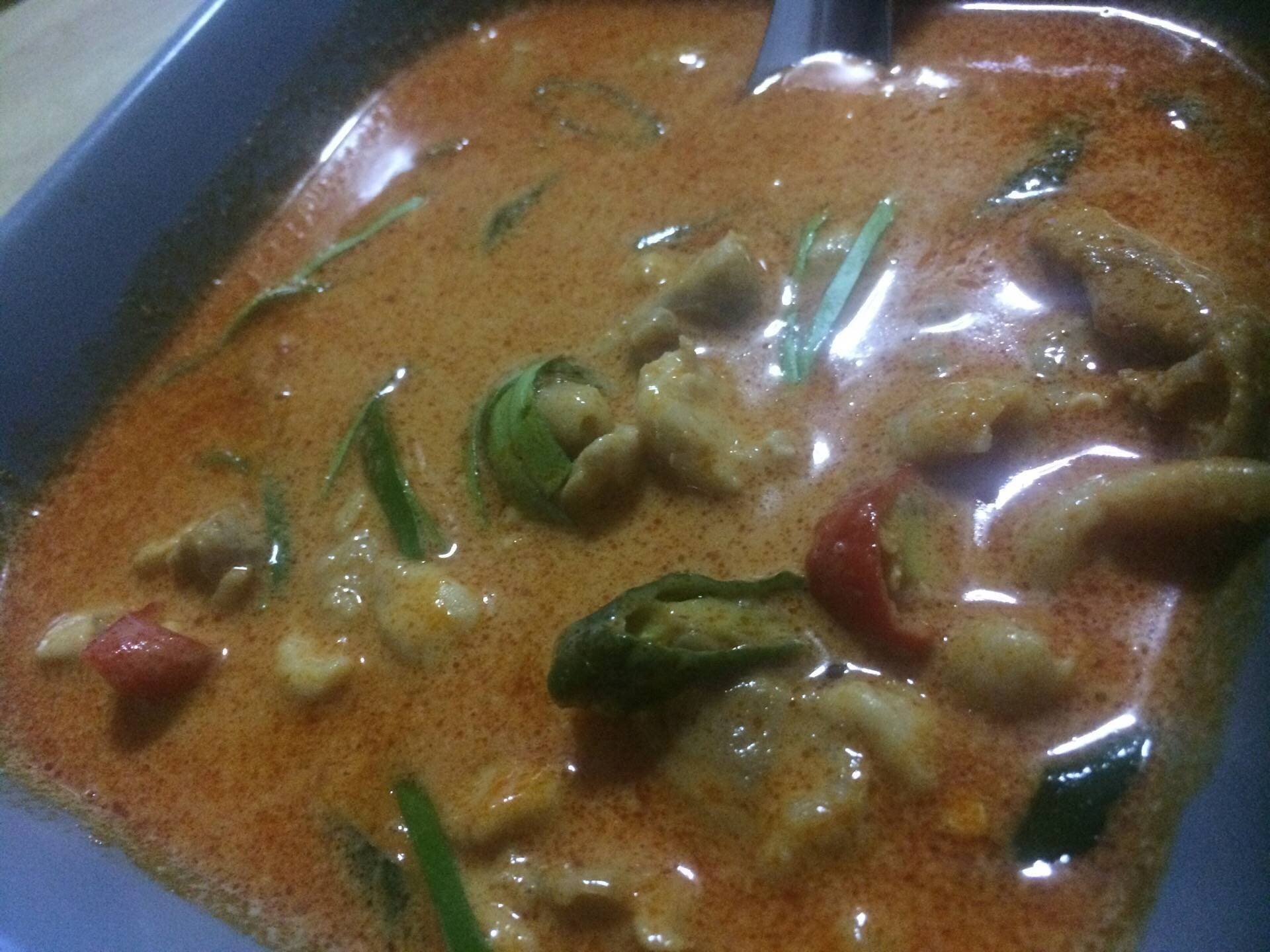 แกงพะแนงไก่