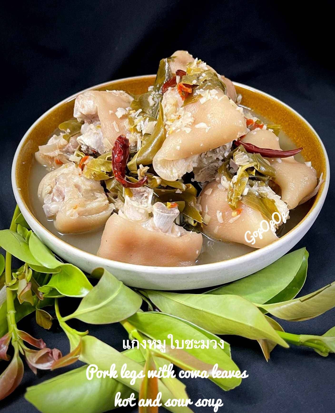 แกงหมูใบชะมวง 🌿