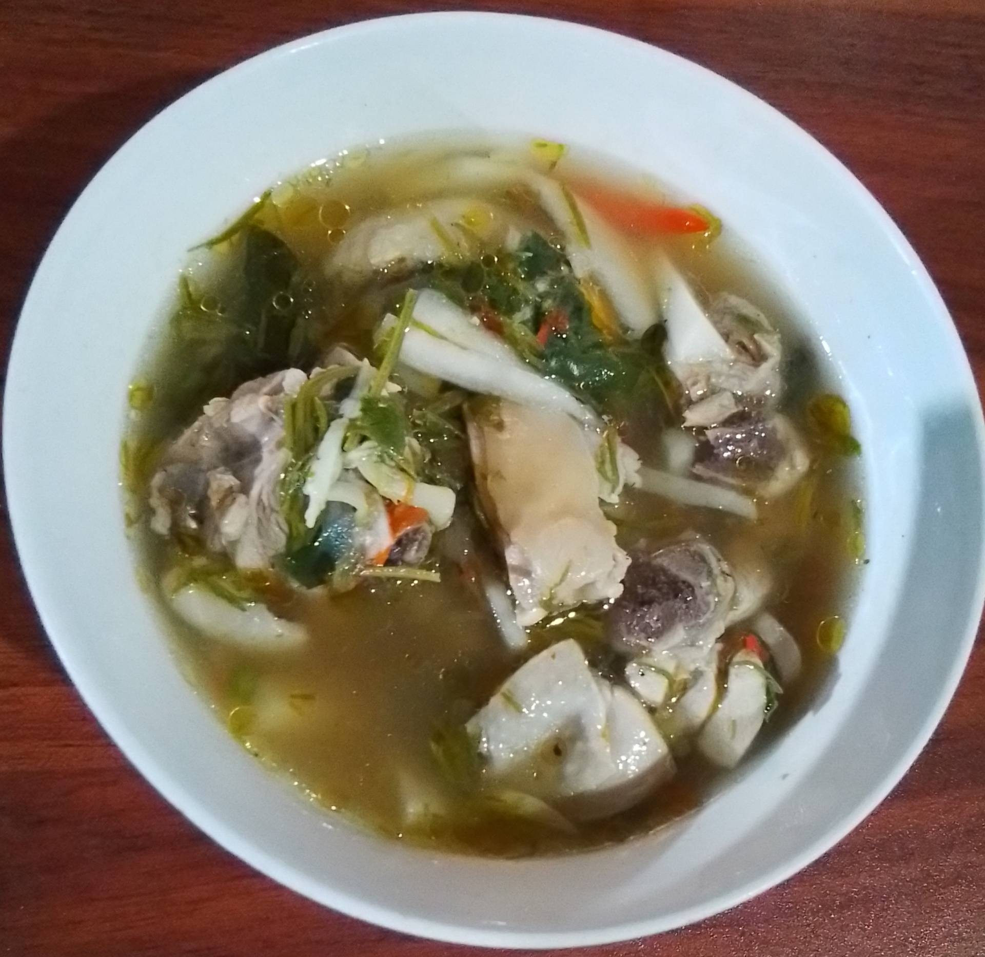 ต้มไก่หน่อไม้ดอง