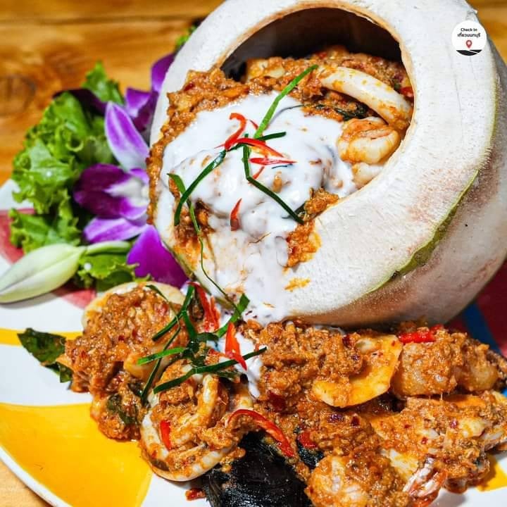 ห่อหมกทะเลมะพร้าวอ่อน