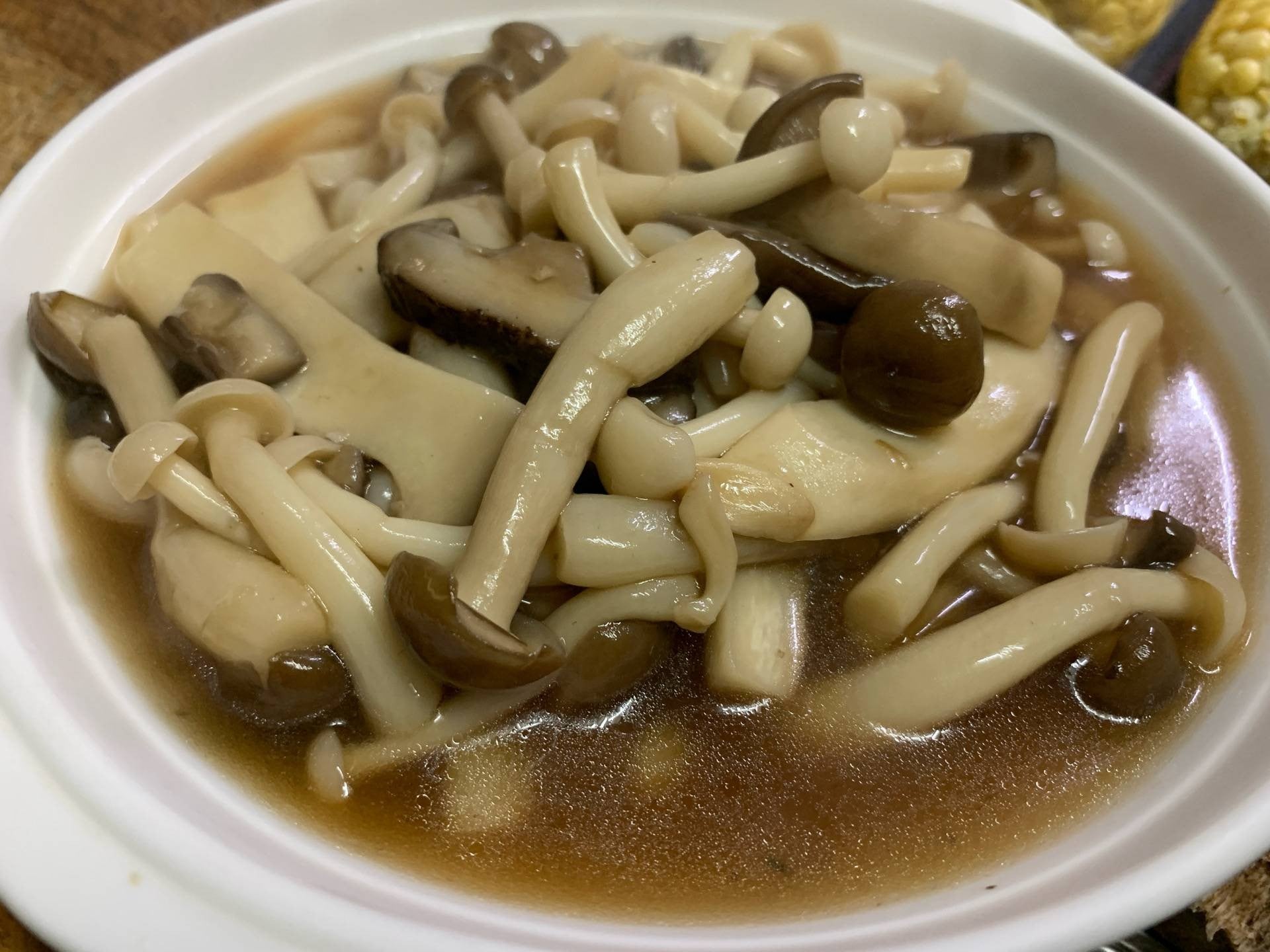 เห็ดผัดน้ำมันหอย