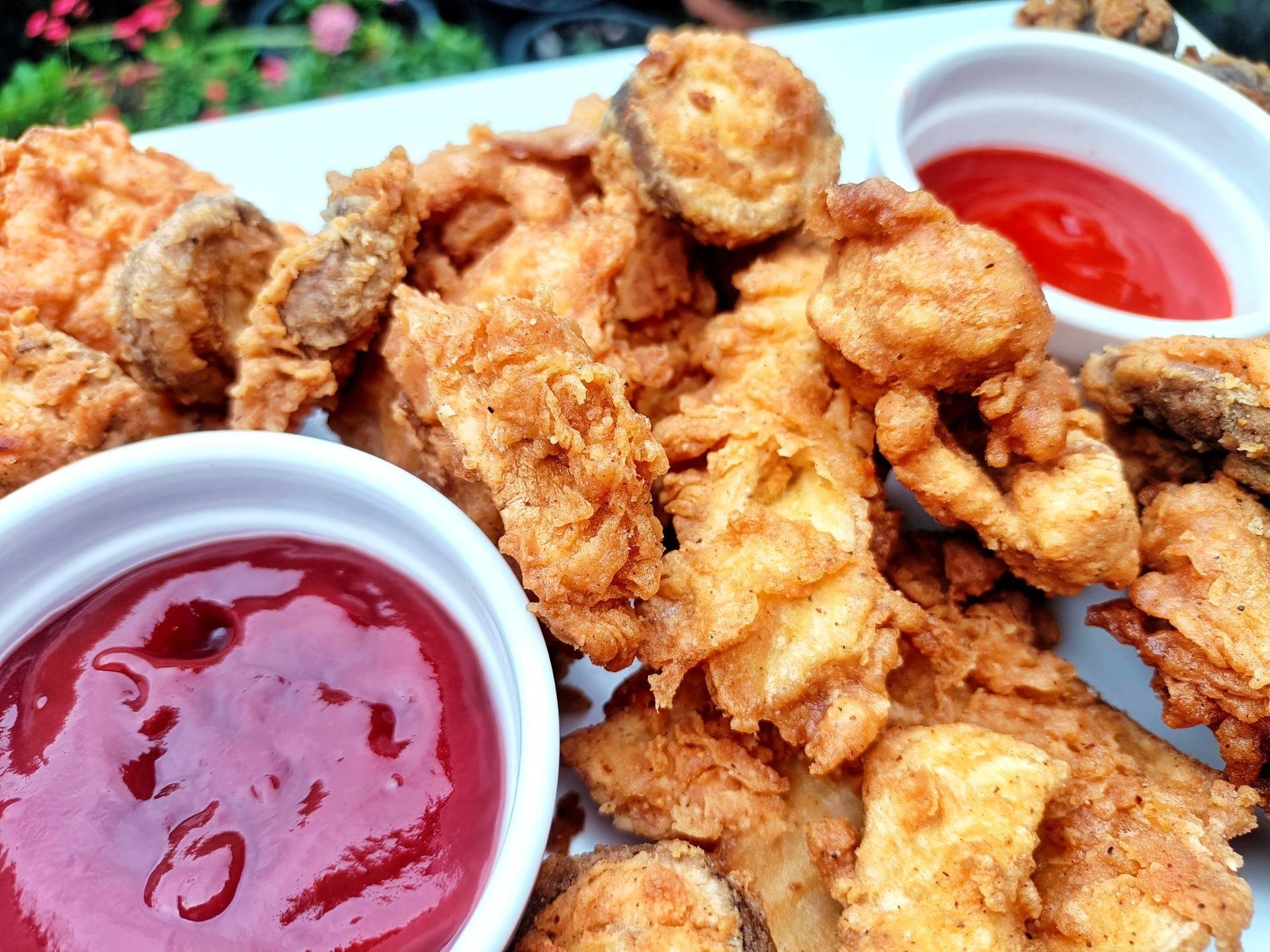 เห็ดทอด (ฉบับเหมือนไก่ทอดมาก)